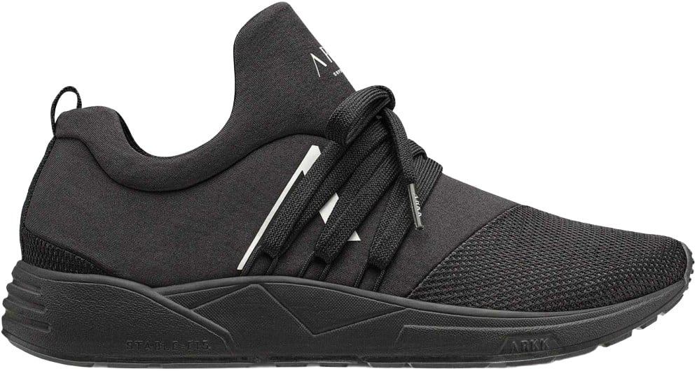 Raven Mesh All Black White
